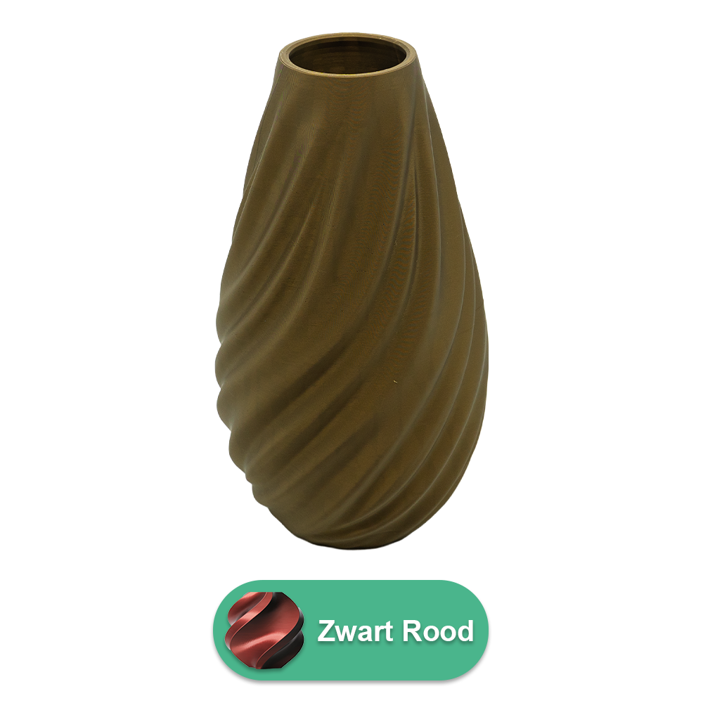 Lunaris 3D-Vase – 3D-gedruckte Vase – nachhaltiges PLA – geeignet für künstliche Blumen