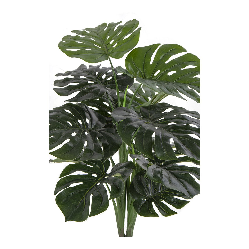 Monstera – Grün, PE-Kunststoff/Polyester/Draht/Zement, 17 x 18 x 90 cm