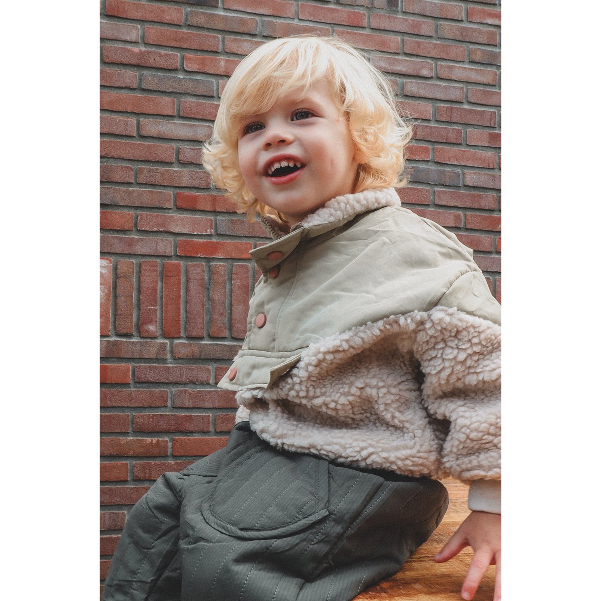 Pat Fleece Pullover