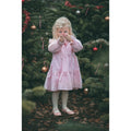 Jolene-Kleid – Kleid in Gingham-Rosa und Weiß