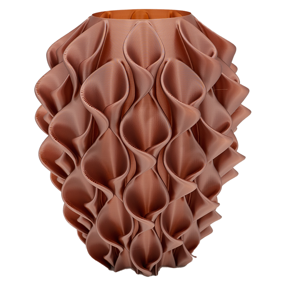 Bluma 3D-Vase – 3D-gedruckte Vase – nachhaltiges PLA – geeignet für künstliche Blumen
