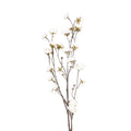 Künstliche Blume 115 cm aus weißem Kunststoff
