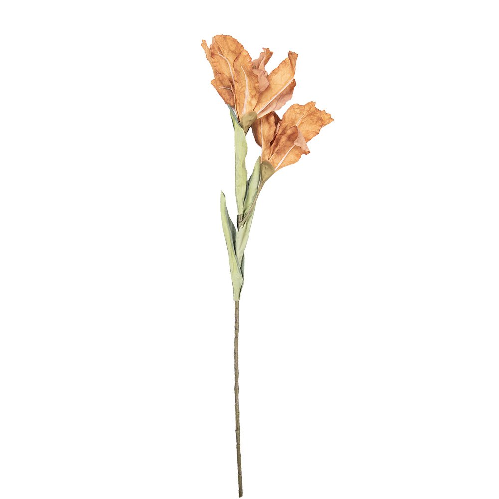 Künstliche Blume 85 cm brauner Kunststoff