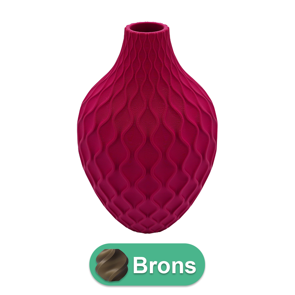 Ophira 3D-Vase – 3D-gedruckte Vase – nachhaltiges PLA – geeignet für künstliche Blumen