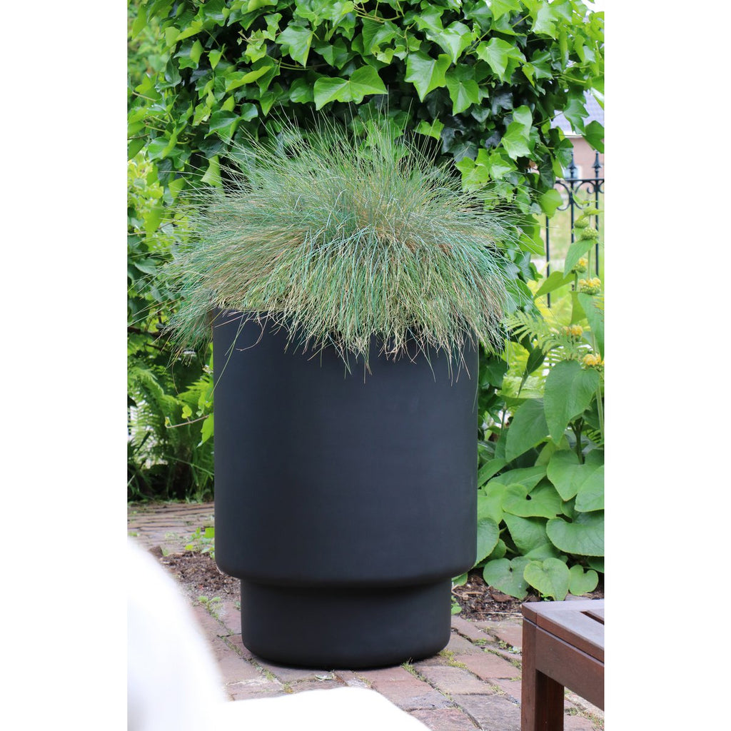 VERKAUF! Pflanzentopf - Almstok Ø50 cm schwarz