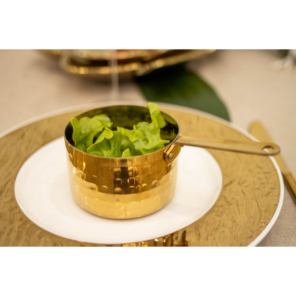 Mini High Golden Topf 9x9x6cm