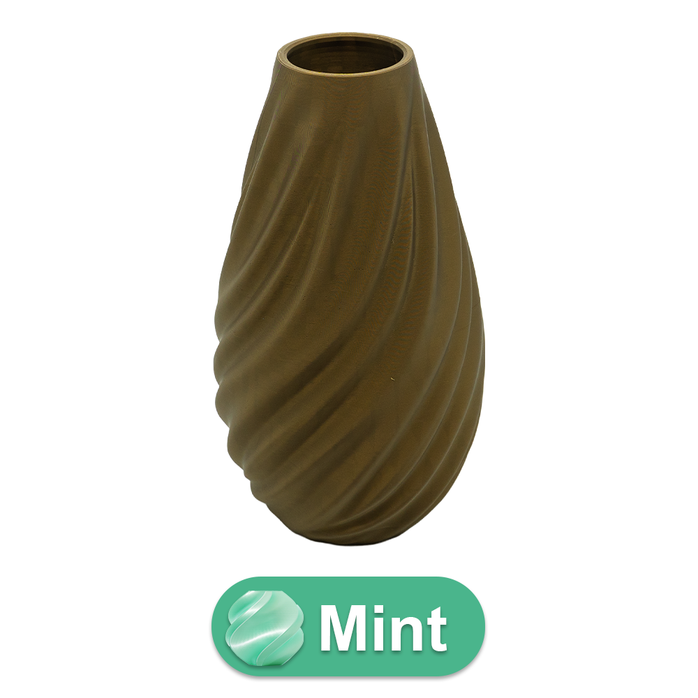 Lunaris 3D-Vase – 3D-gedruckte Vase – nachhaltiges PLA – geeignet für künstliche Blumen