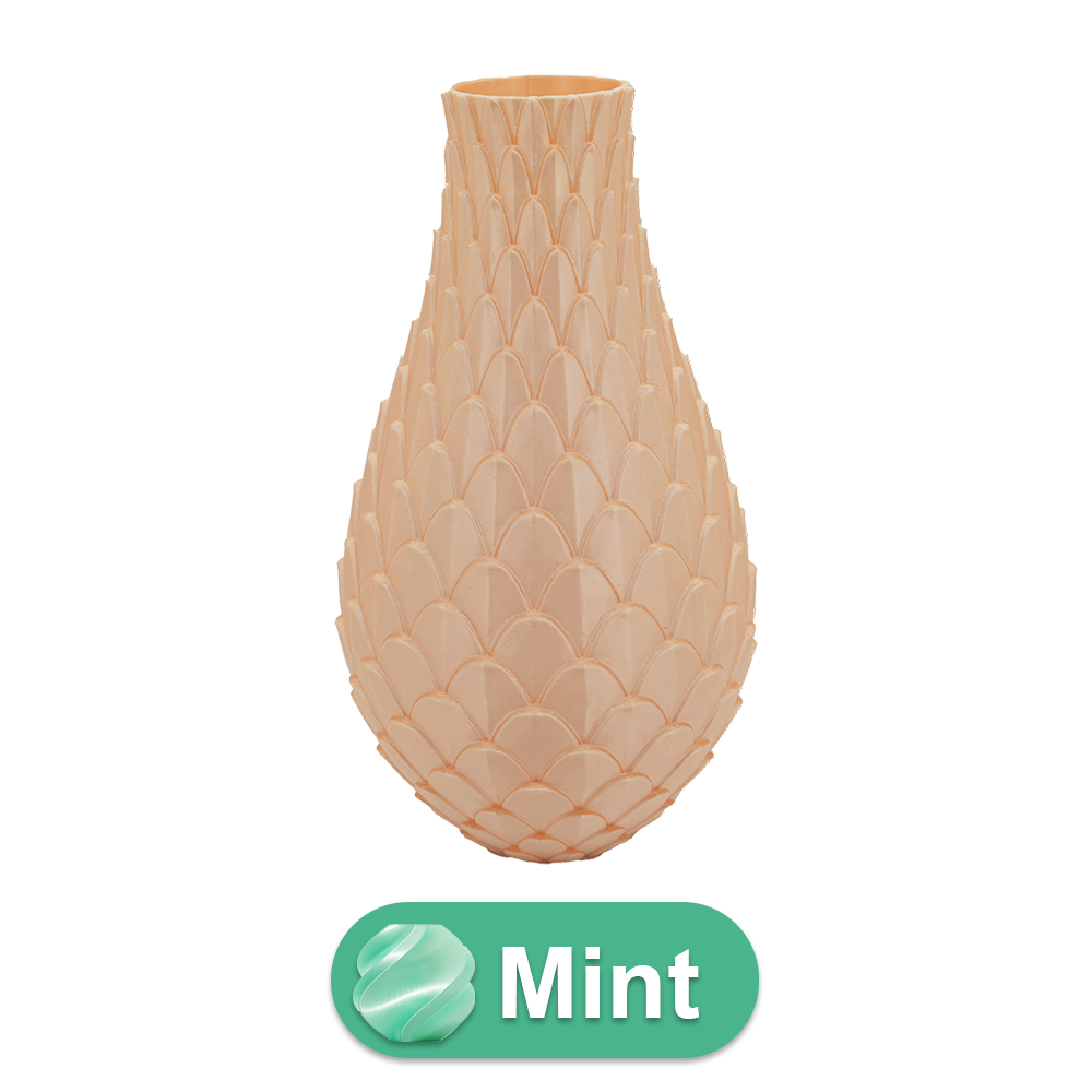 Sirena 3D-Vase – 3D-gedruckte Vase – nachhaltiges PLA – geeignet für künstliche Blumen