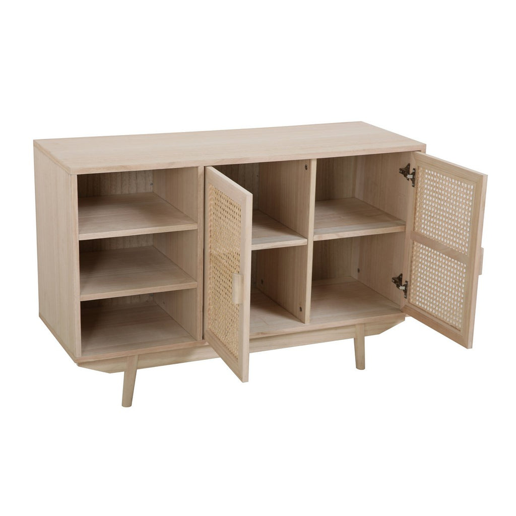 Sideboard 100x36 cm Rattangeflecht