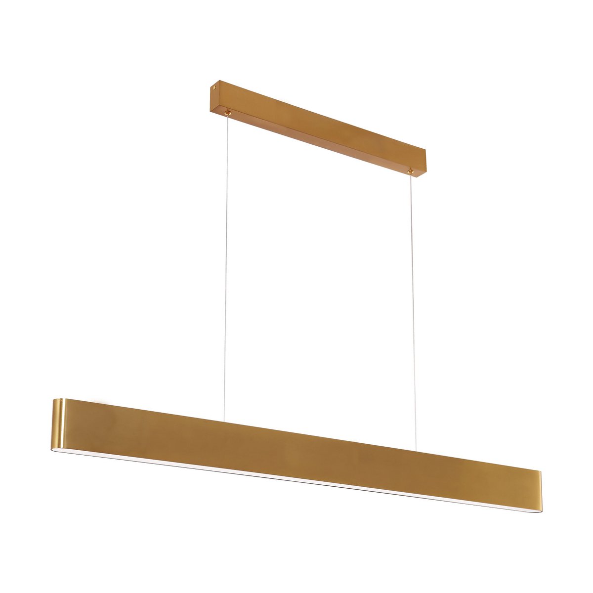 Hängende LED-Lampe Neo Kupfer Gold 120cm - Moderne Pendelleuchte dimmbar