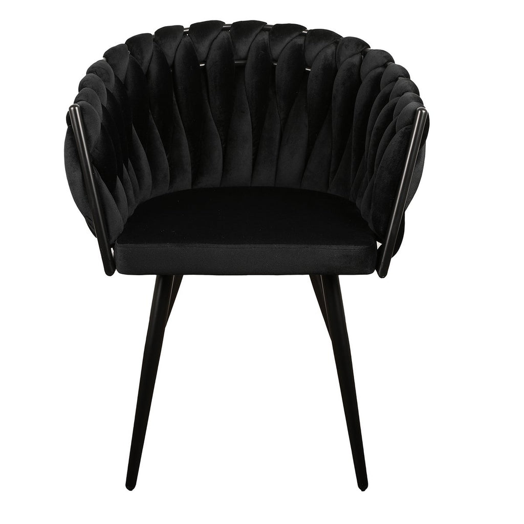 Wave Stuhl schwarz (2er-Set)