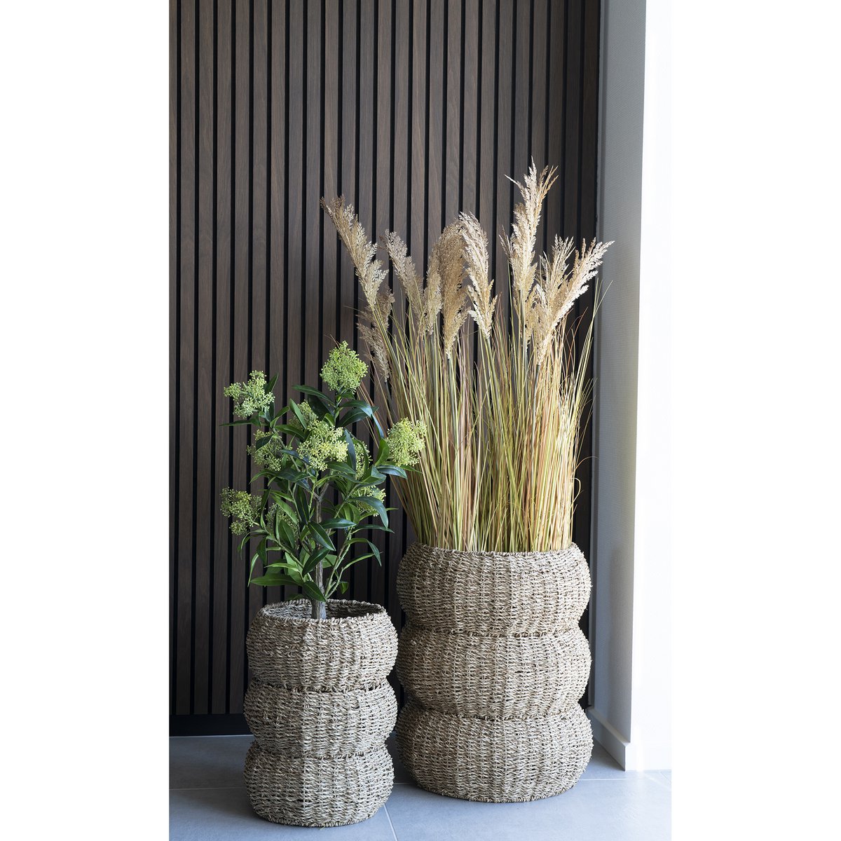 Skimmia-Baum – Grün, PE-Kunststoff, H:75 cm