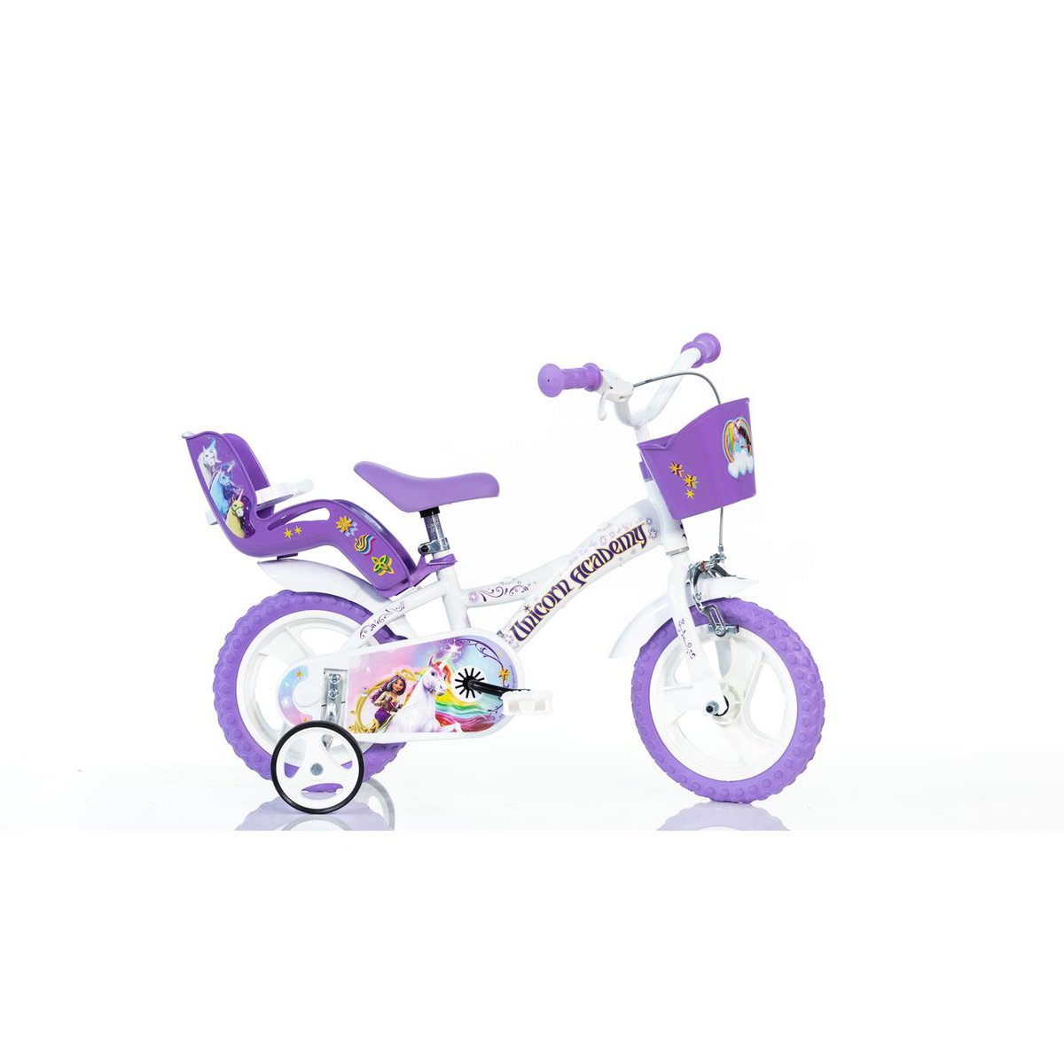 Dino Kinderbike Einhornakademie 12 Zoll