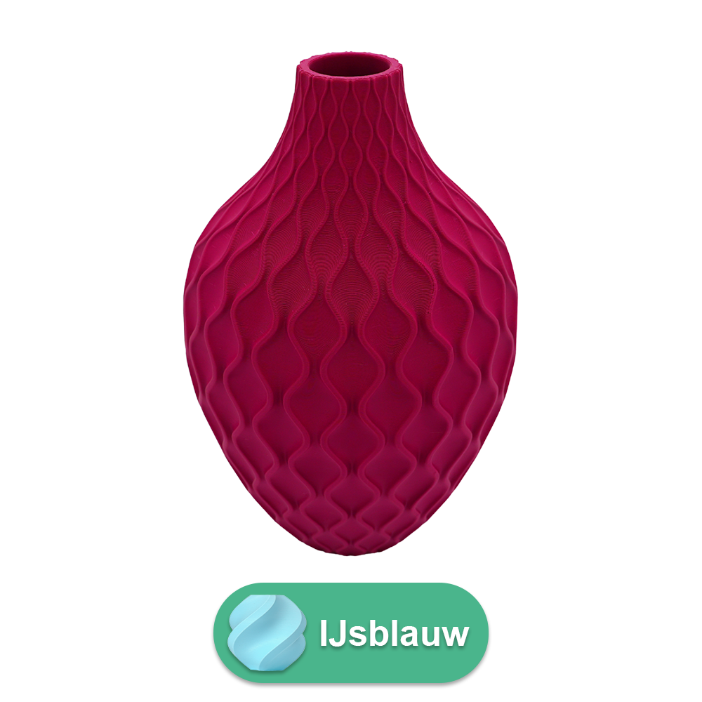 Ophira 3D-Vase – 3D-gedruckte Vase – nachhaltiges PLA – geeignet für künstliche Blumen