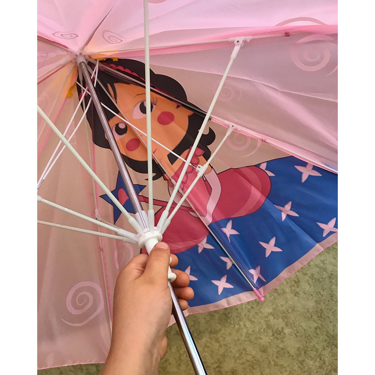 Regenschirm Prinzessin rosa