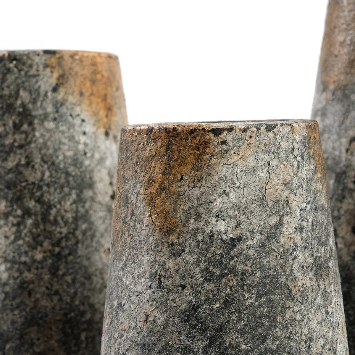 Vase – Antikgrau – L