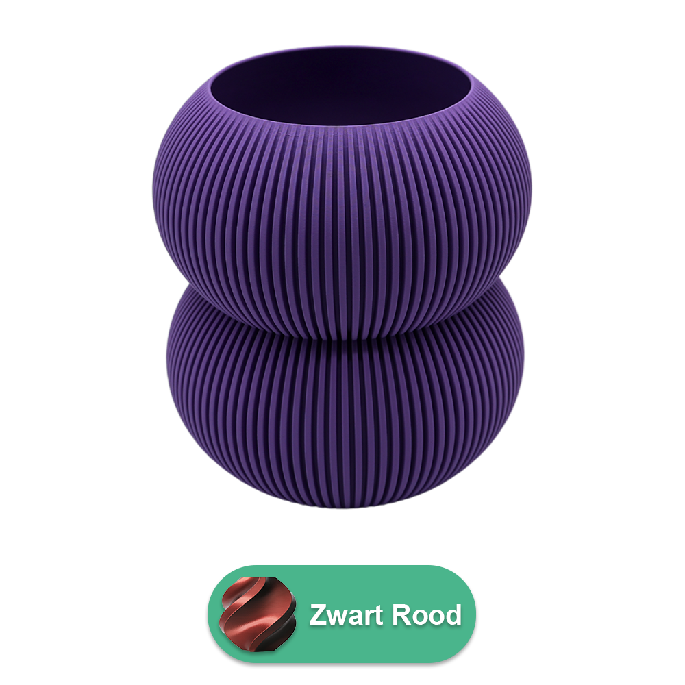 Elaro 3D-Vase – 3D-gedruckte Vase – nachhaltiges PLA – geeignet für künstliche Blumen