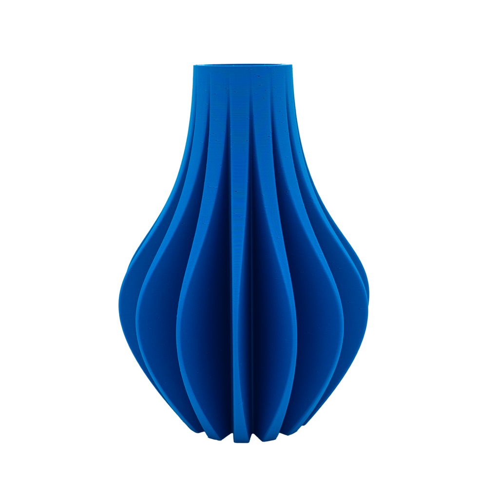 Aventa 3D-Vase – 3D-gedruckte Vase – nachhaltiges PLA – geeignet für künstliche Blumen