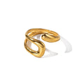 Hohler Goldring in LOUIZ-Form