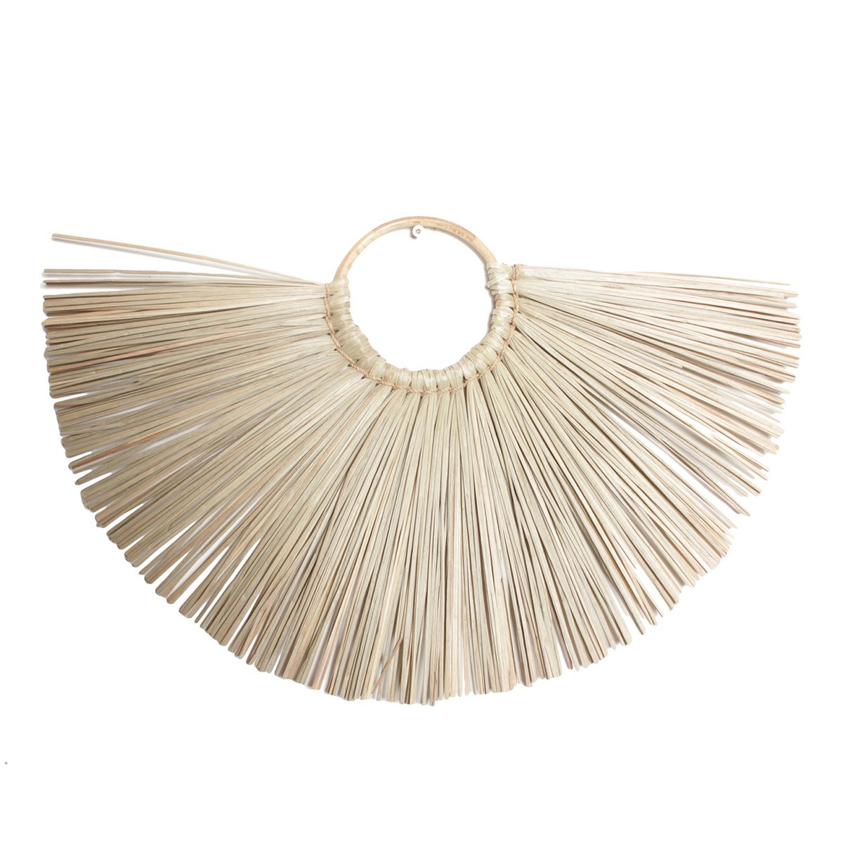 J28 Wanddekoration aus Rattan