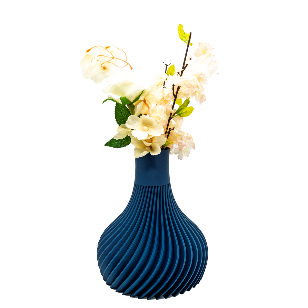 Virella 3D-Vase – 3D-gedruckte Vase – nachhaltiges PLA – geeignet für künstliche Blumen