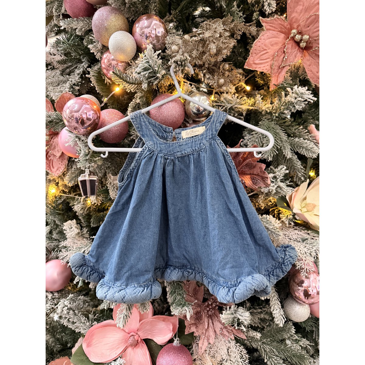 Emmy Denim-Set – Oberteil und Hose