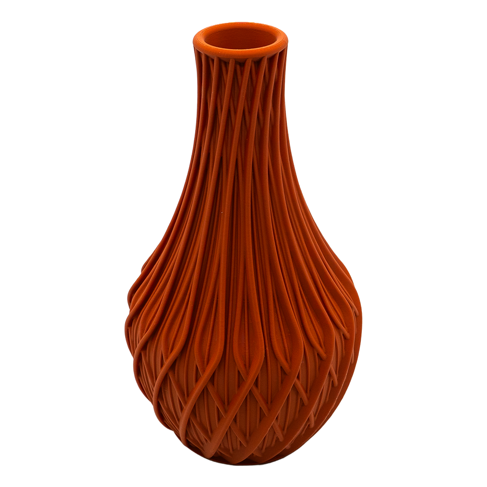 Miroa 3D-Vase – 3D-gedruckte Vase – nachhaltiges PLA – geeignet für künstliche Blumen
