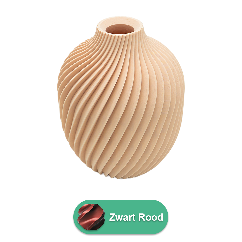 Nova 3D Vase – 3D-gedruckte Vase – Nachhaltiges PLA – Geeignet für künstliche Blumen