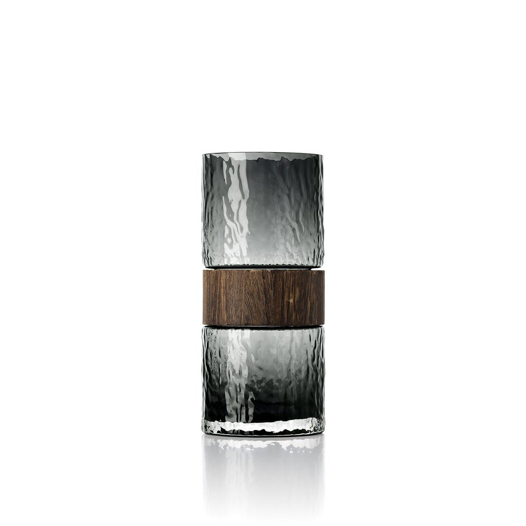The Wood You Be Mine Vase – Dunkelgrau – M