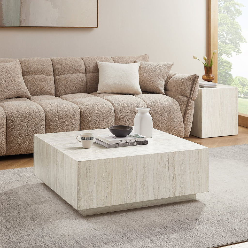 Couchtisch Travertin 90x90 cm