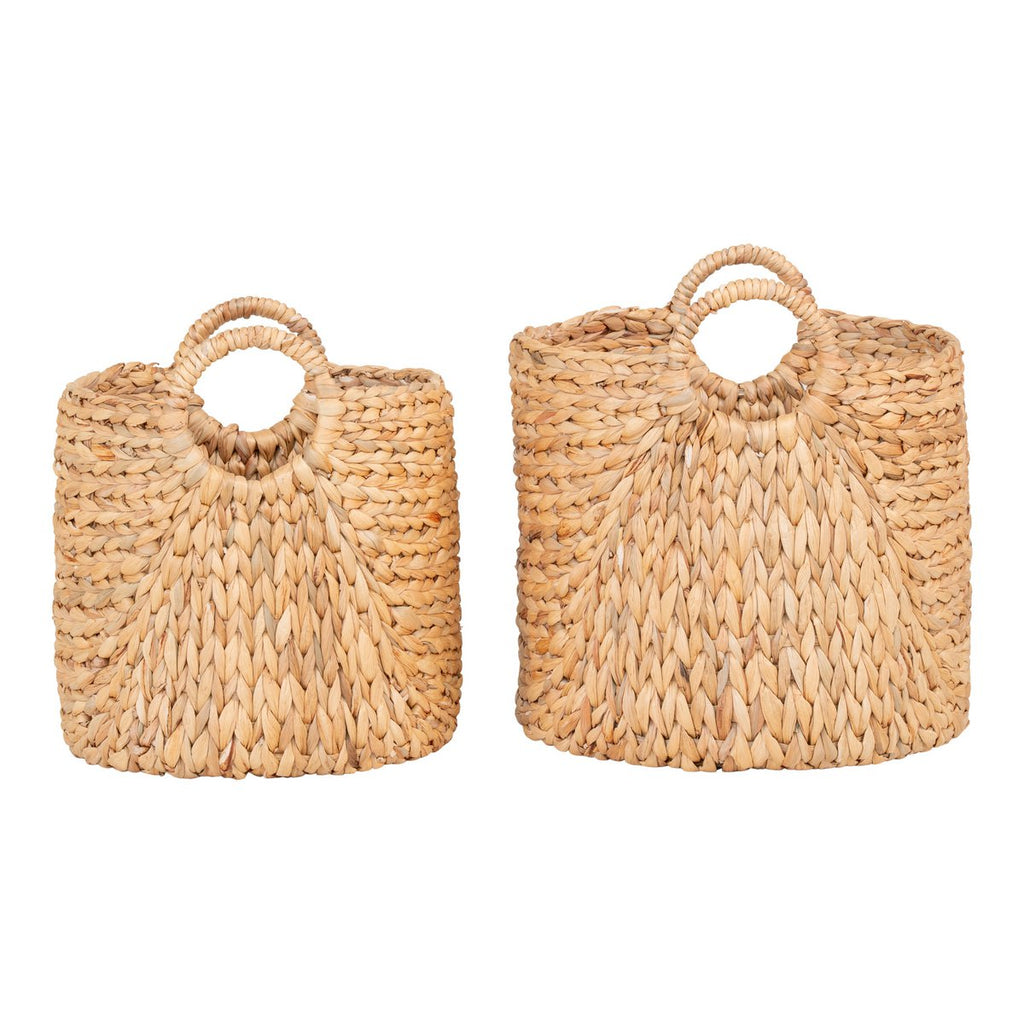 Passo Korb – Natur, Wasserhyazinthe, 2er-Set