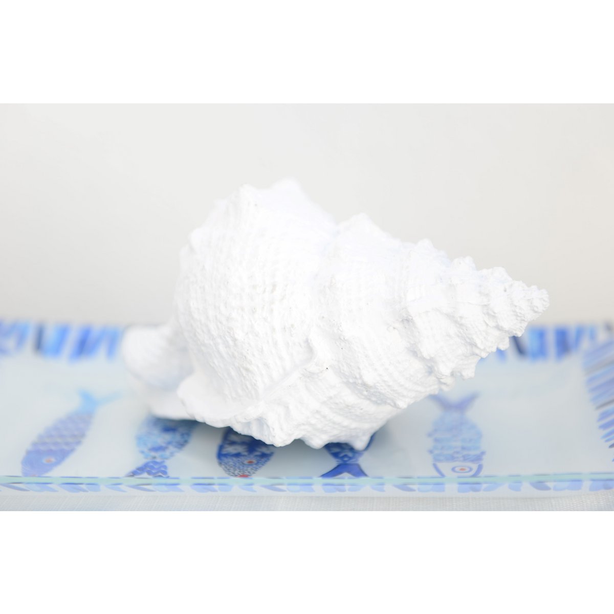 Dekorative weiße Schale 25x17x13cm