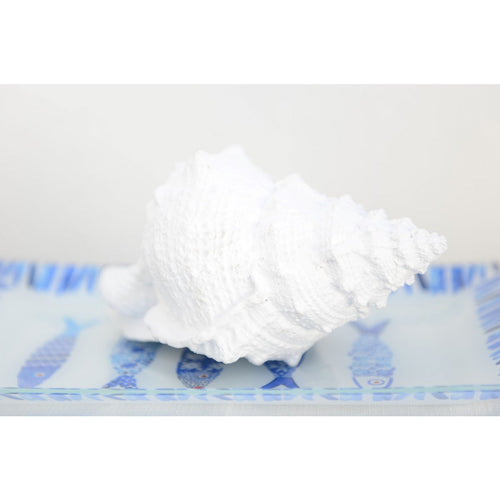 Dekorative weiße Schale 25x17x13cm