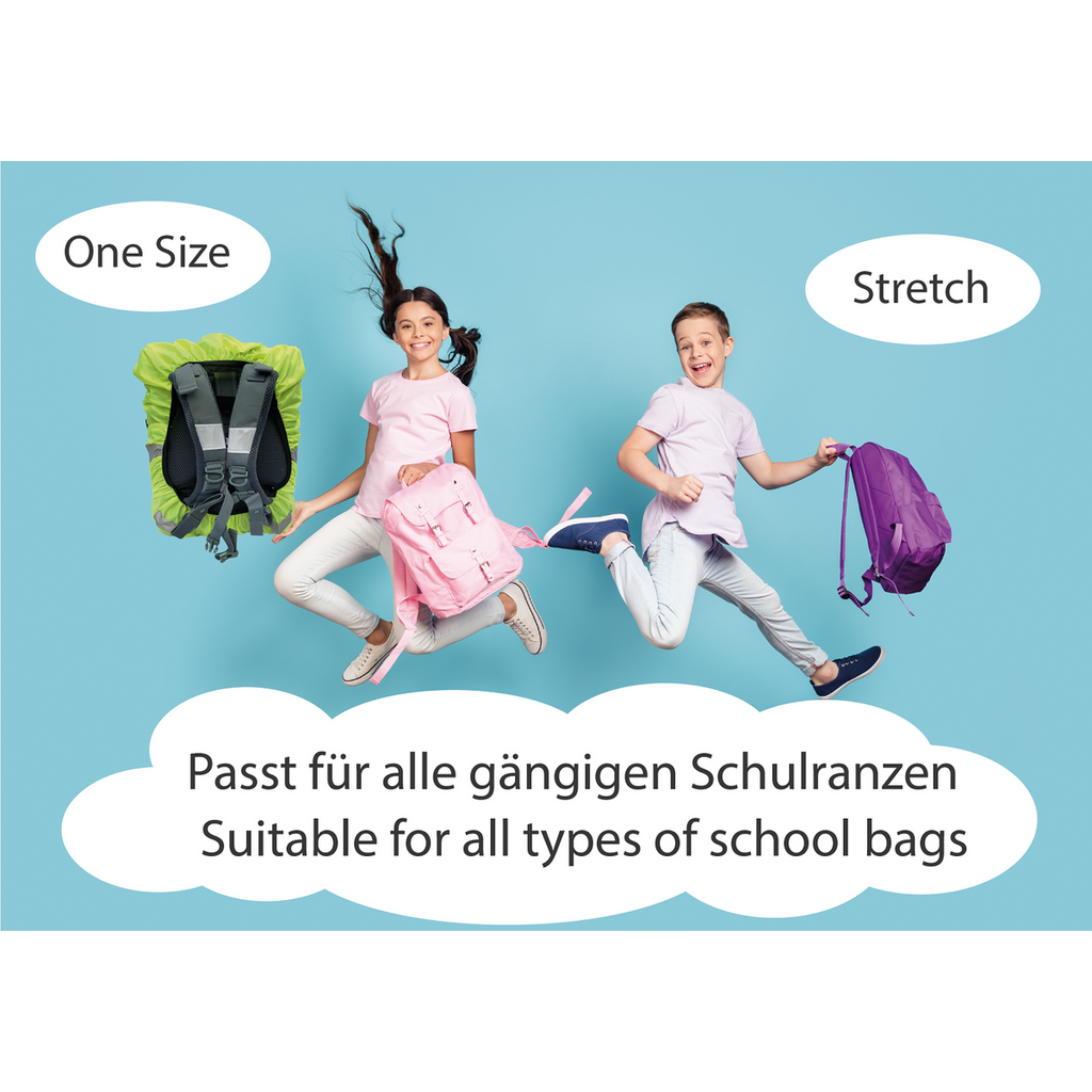 Kinder Farbwechsel Ranzenschutz - Hai