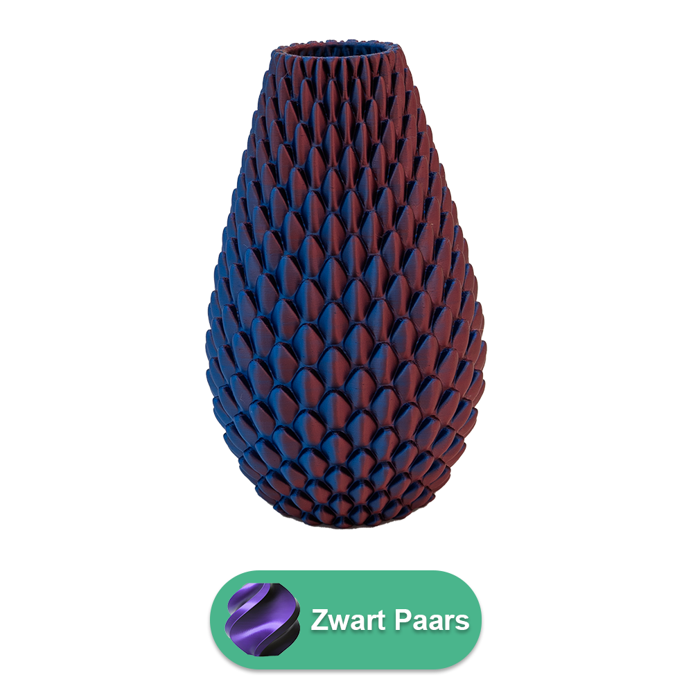 Myraka 3D-Vase – 3D-gedruckte Vase – nachhaltiges PLA – geeignet für künstliche Blumen