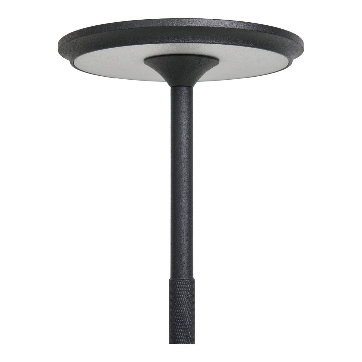 Lyneham LED-Tischlampe – Aluminium, Schwarz – 13 x 13 x 28,5 cm