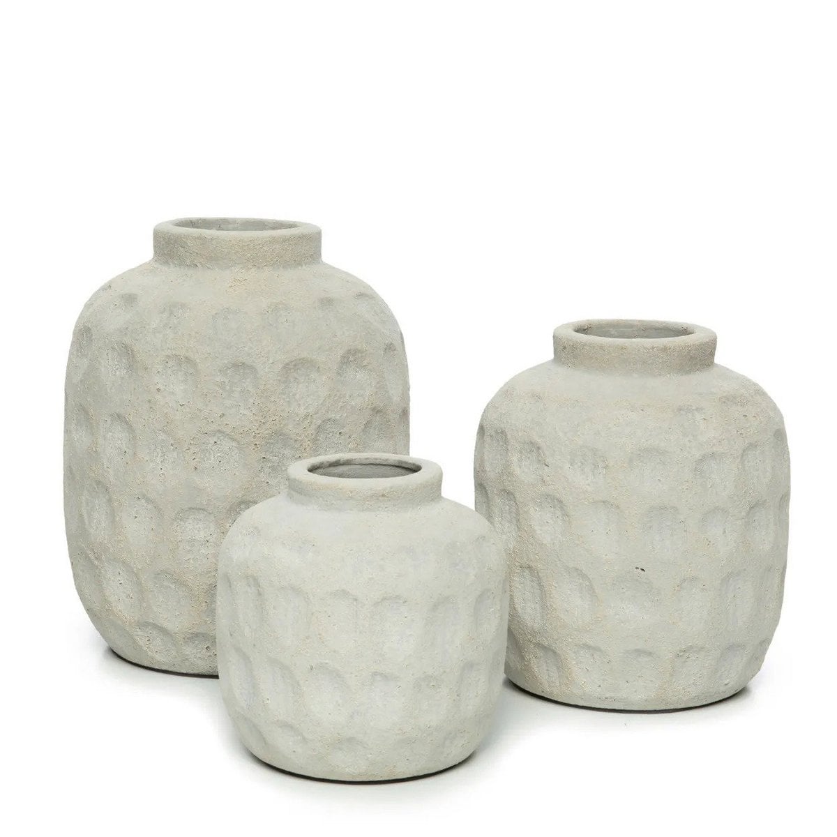 Designer Beton Vase mittel - moderne Tischdeko