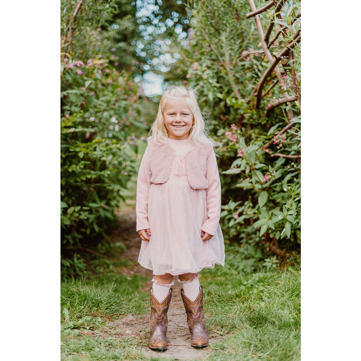 Melody-Tüll-Winterkleid