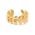 LOUIZ Ring mit Olivenblatt