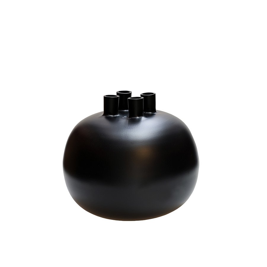VERKAUF! Kerzenhalter - Valdes Ø25 cm schwarz