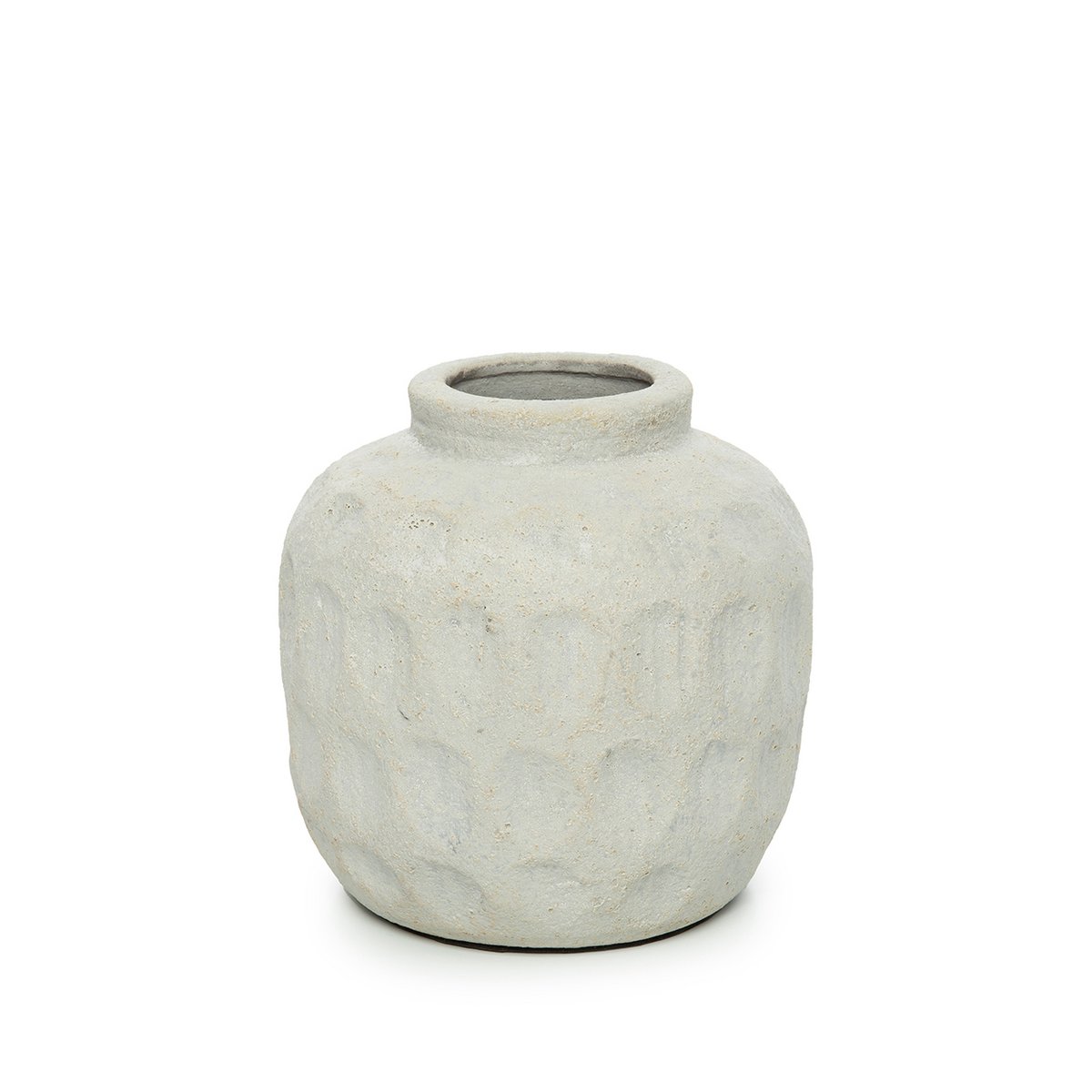 Trendige Beton Vase S - Kleine Designer-Vase 14x14 cm