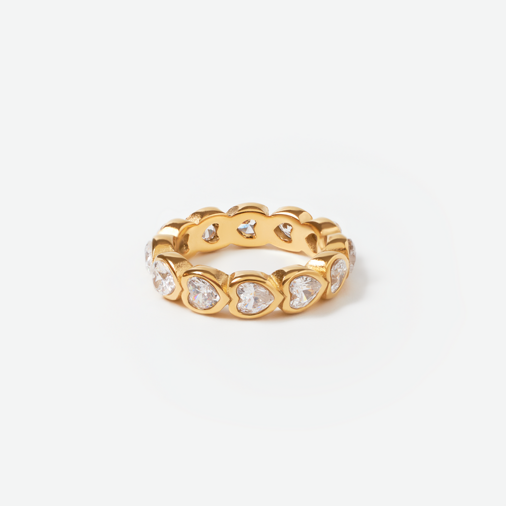 Saphira Heart Ring