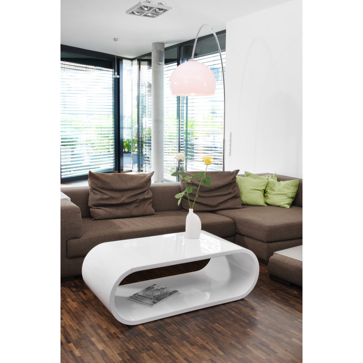 Couchtisch 120x60x40 cm weiß