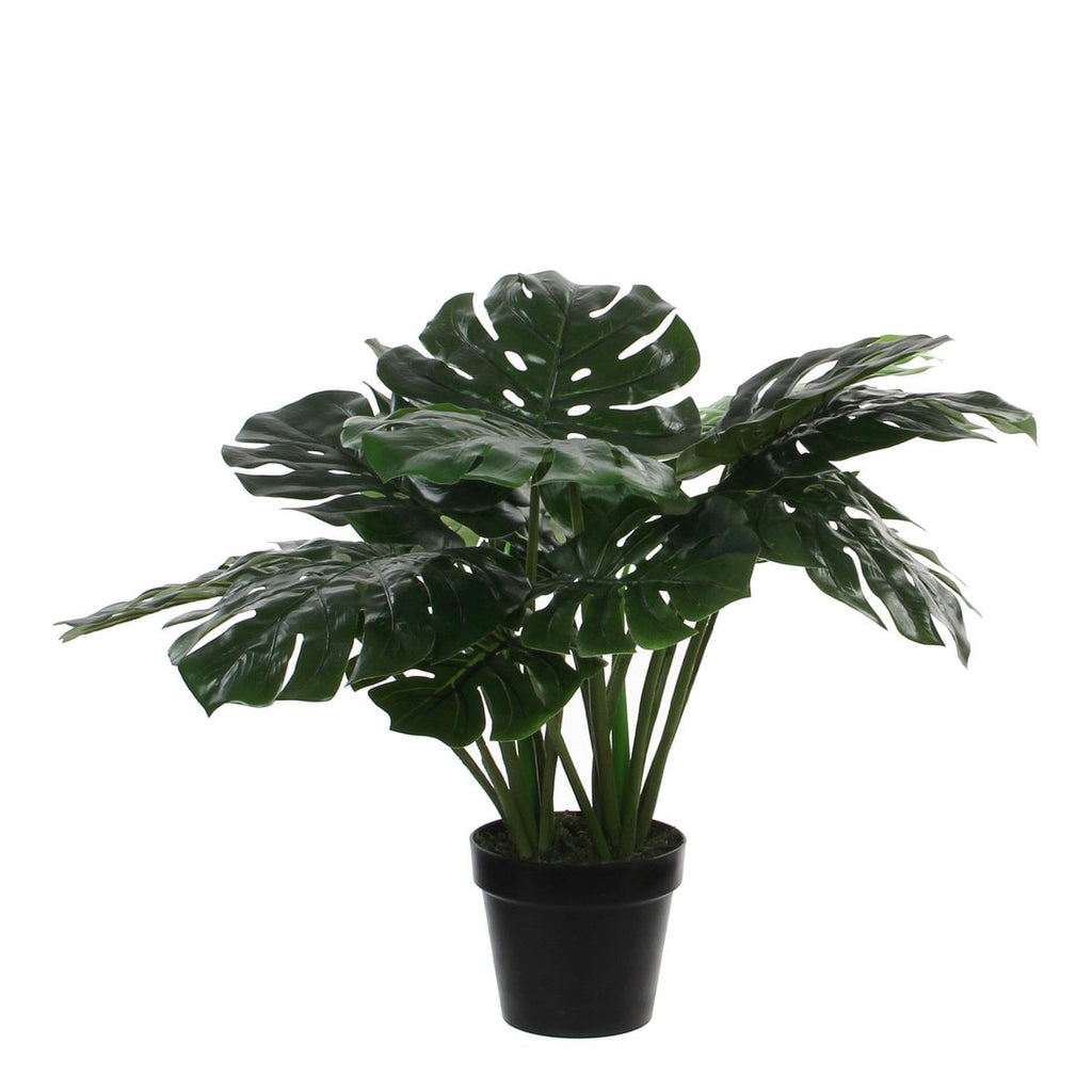 Künstliche Pflanze Monstera grün