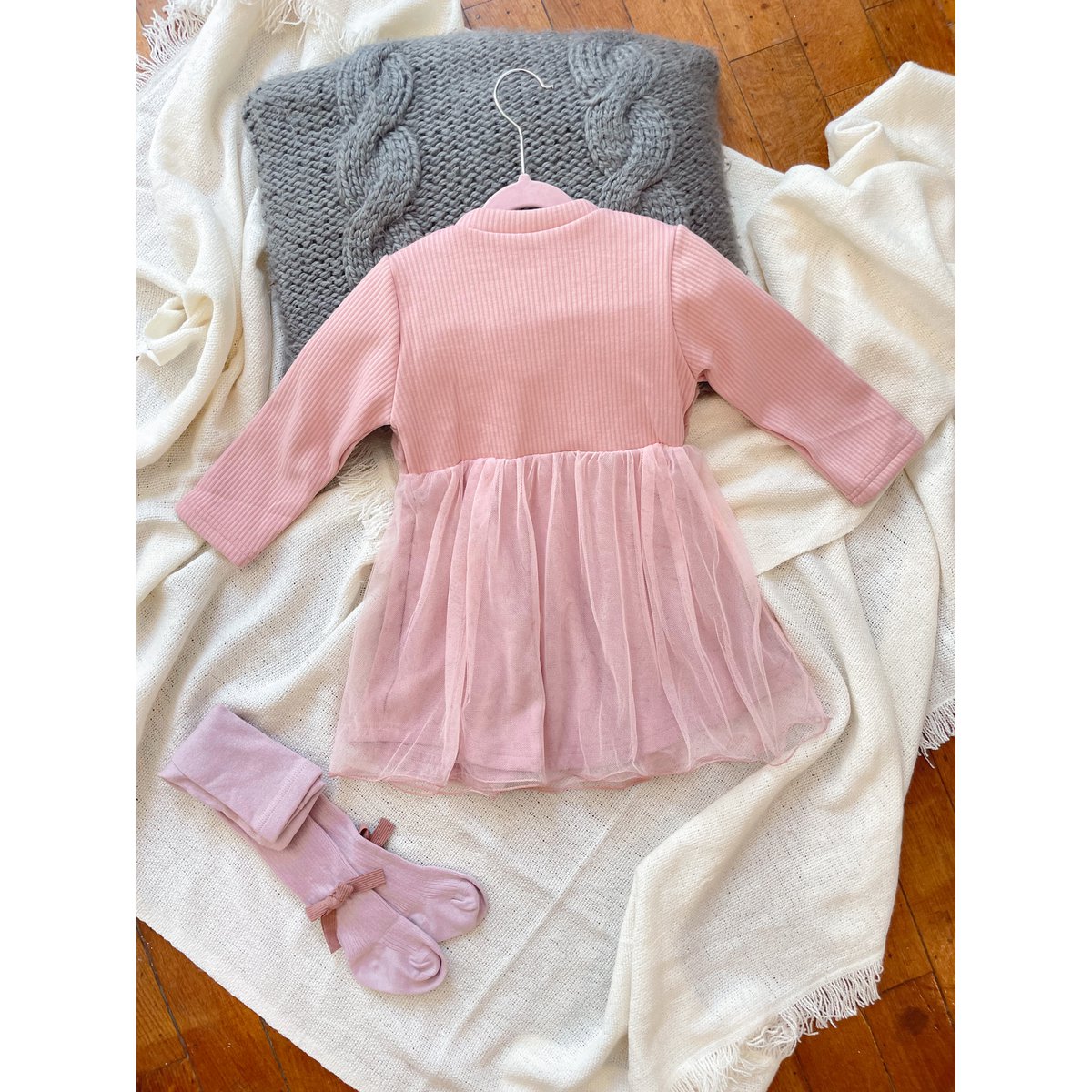 Melody-Tüll-Winterkleid