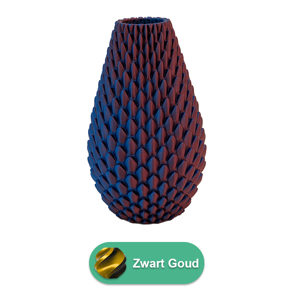 Myraka 3D-Vase – 3D-gedruckte Vase – nachhaltiges PLA – geeignet für künstliche Blumen