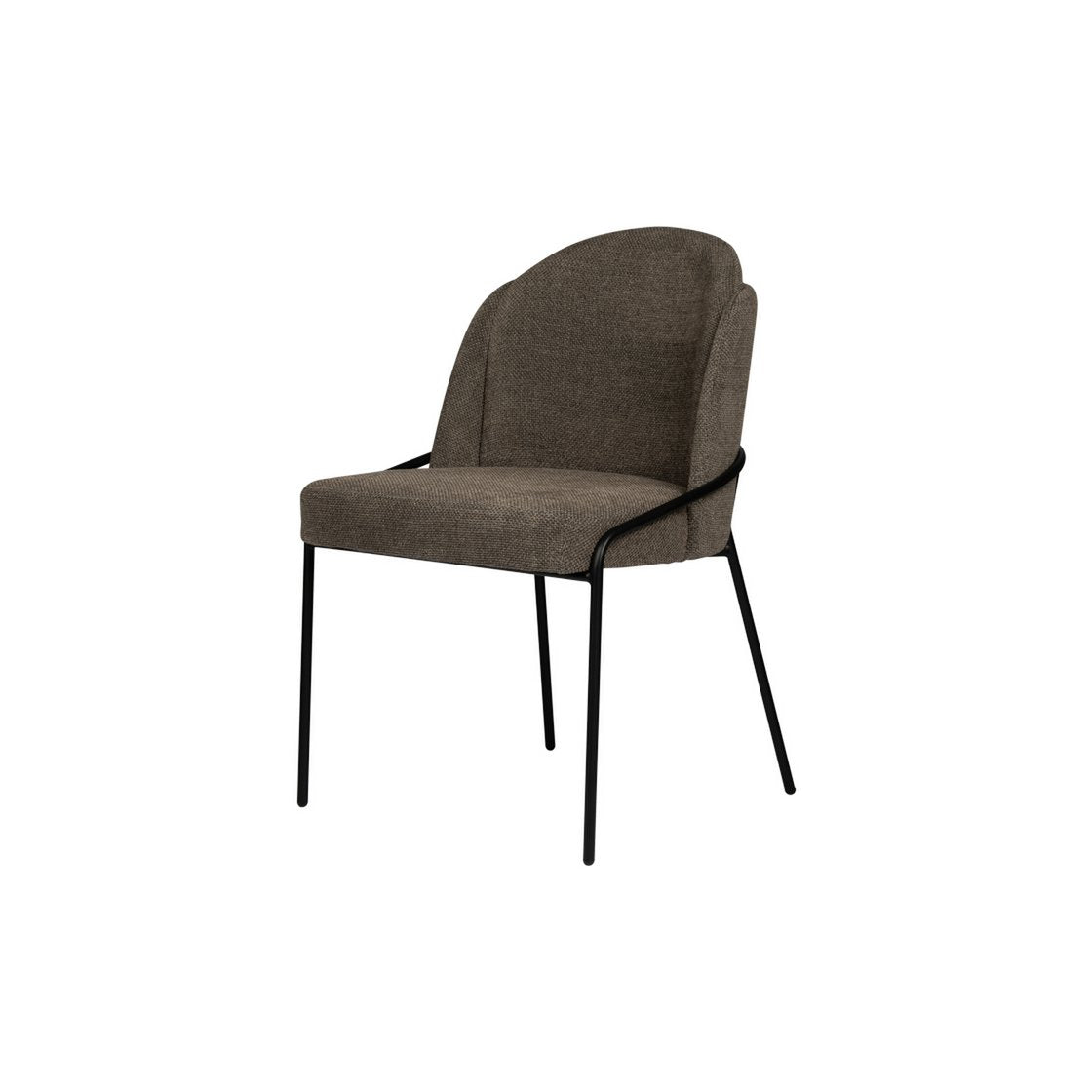 Fjord Stuhl Taupe (2er-Set)