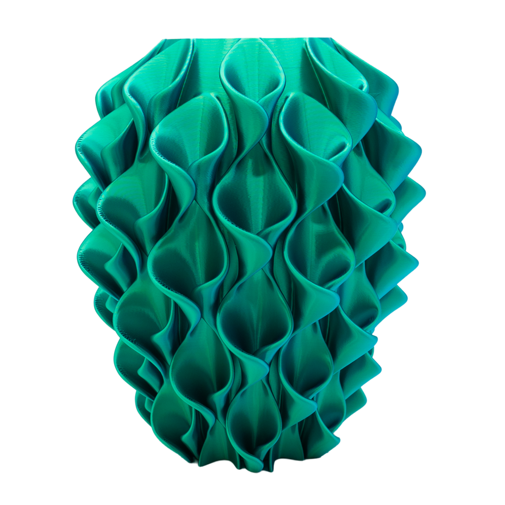 Bluma 3D-Vase – 3D-gedruckte Vase – nachhaltiges PLA – geeignet für künstliche Blumen