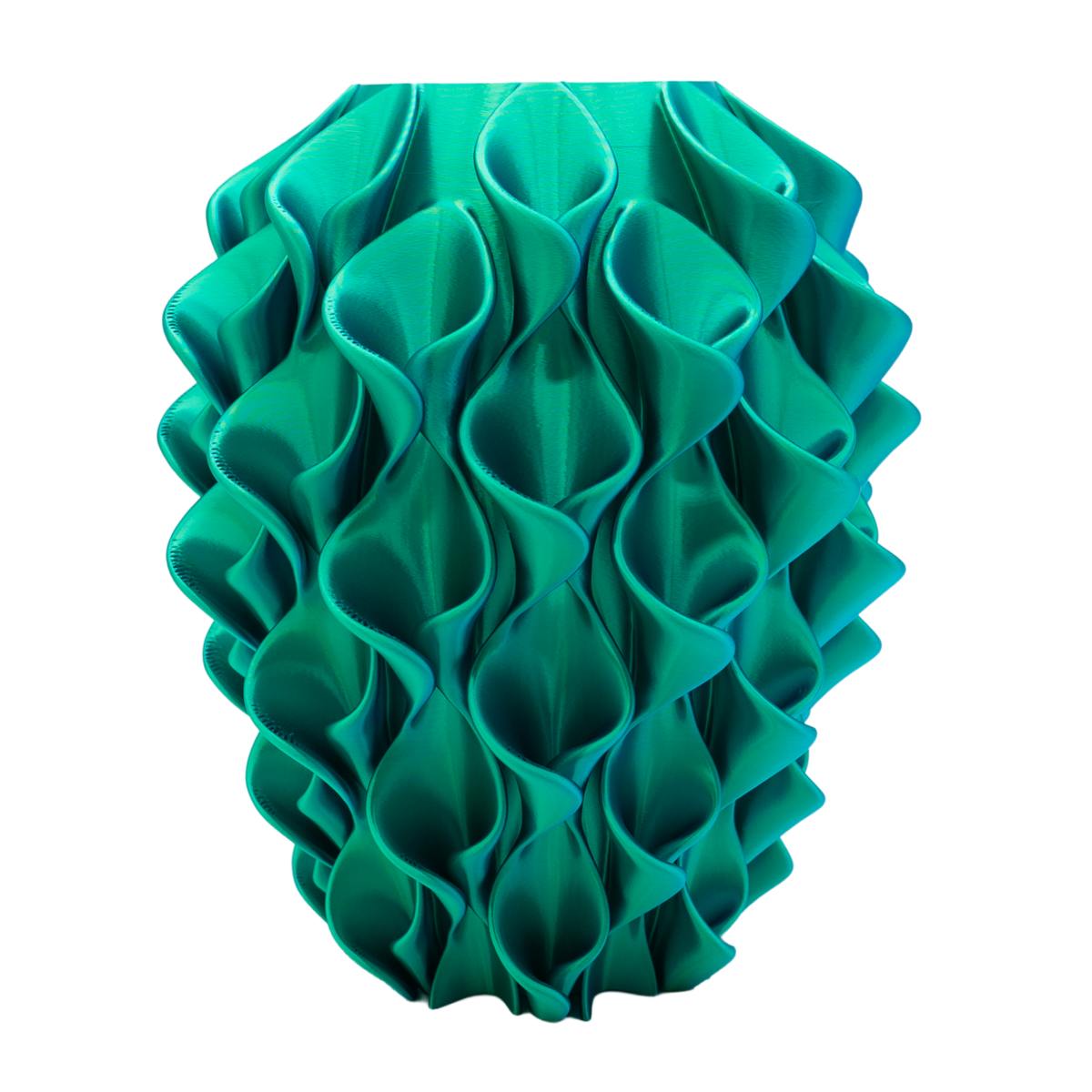 Bluma 3D-Vase – 3D-gedruckte Vase – nachhaltiges PLA – geeignet für künstliche Blumen
