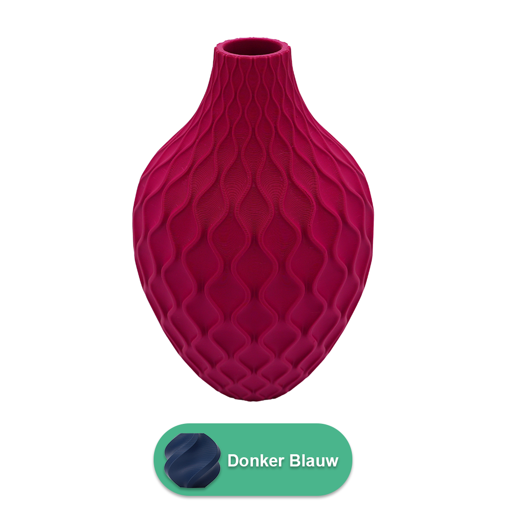 Ophira 3D-Vase – 3D-gedruckte Vase – nachhaltiges PLA – geeignet für künstliche Blumen